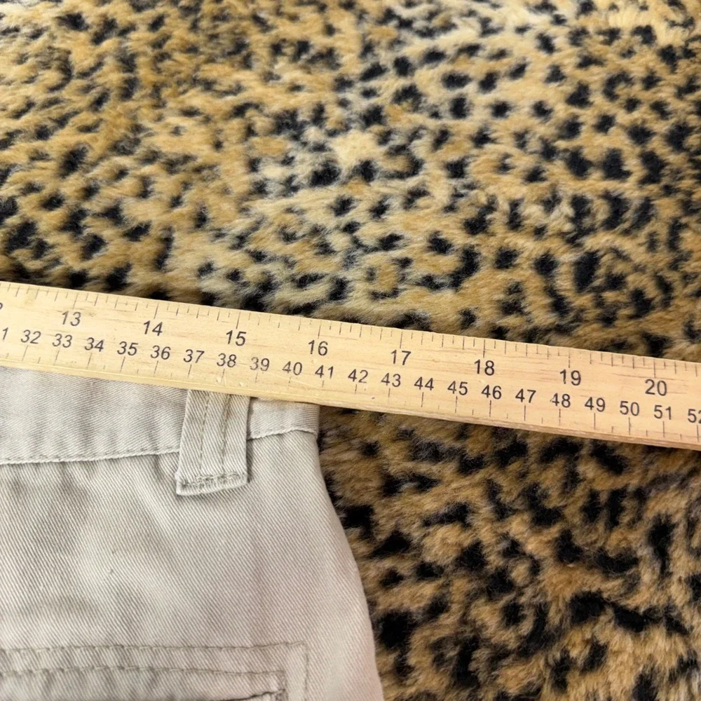 Most Official Seven M7 Baggy Beige Cargo Shorts Mens 34 Y2K Skater Streetwear